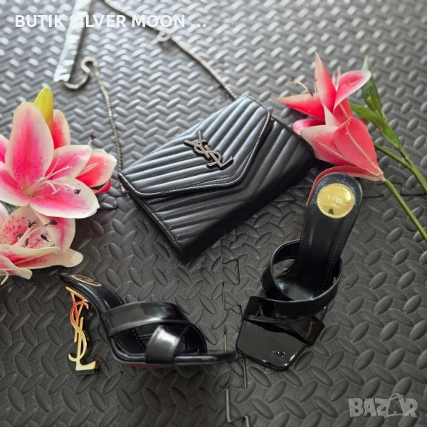 Дамски Чехли ⚡ YVES SAINT LAURENT , снимка 1
