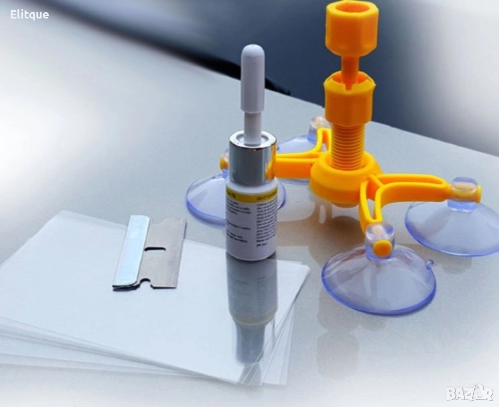 Комплект за поправка на автомобилни стъкла, снимка 1