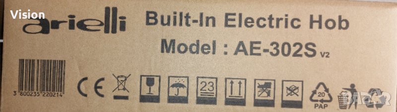 Платка Arielli AE-302S керамичен котлон Ариели, снимка 1