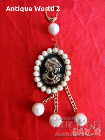 Голяма Висулка КАМЕЯ с Перли