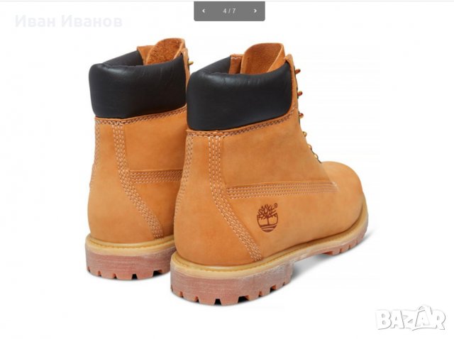 Дамски леки боти Timberland Icon 6-inch Premium 10361  номер 38,5-39, снимка 4 - Дамски боти - 34853844