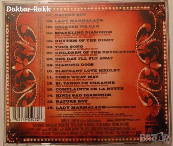 Moulin Rouge (Music From Baz Luhrmann's Film) (2001, CD), снимка 2 - CD дискове - 43064355
