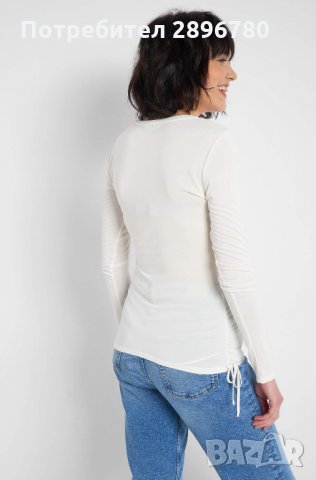 Нова бяла блуза Orsay S, снимка 3 - Блузи с дълъг ръкав и пуловери - 33577032