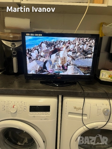 Телевизор Crown LCD 22875 HDMI, снимка 4 - Телевизори - 52791728