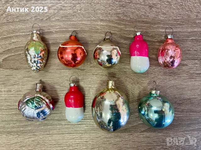 Винтидж съветски коледни играчки за елха, снимка 3 - Антикварни и старинни предмети - 52613482