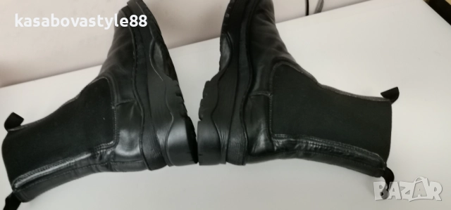 Дамски ботуши Arket 36 н. Естествена кожа , снимка 4 - Дамски боти - 52646872
