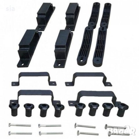 Стоманен багажник за автомобил, за покрив на кола, универсален,120х100см , снимка 3 - Аксесоари и консумативи - 33442758