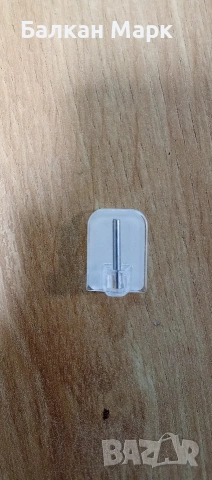 Самозалепващи кукички за витражни пердета – прозрачни (4 бр.), снимка 2 - Декорация за дома - 53162772