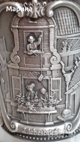 Чаша от калай 200 мл,  Antik*Vintage #103, снимка 6 - Антикварни и старинни предмети - 53393479