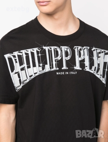 PHILIPP PLEIN нова оригинална тениска размер XXL, снимка 8 - Тениски - 52023840