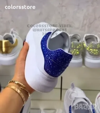 Дамски кецове  Alexander McQueen-BR188U, снимка 3 - Кецове - 47415409