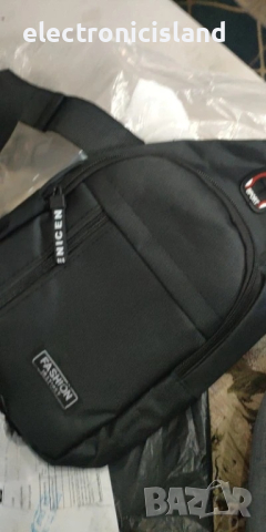 Ежедневна спортна водоустойчива Мъжка чанта за през гърди и рамо Нова мода в корейски стил, снимка 7 - Чанти - 44900164