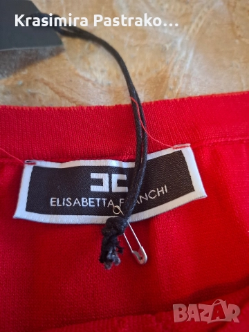 Червена рокля, снимка 2 - Рокли - 52982550