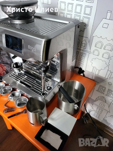 SAGE Barista Touch Кафемашина Еспресо машина с дисплей и ръкохватка, снимка 10 - Кафемашини - 51936204