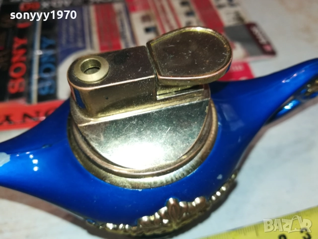 МЕТАЛНА ЗАПАЛКА-ЛАМПАТА НА АЛАДИН-ВНОС SWISS 2109251255, снимка 8 - Колекции - 51785358