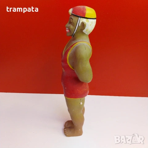НАЙ ДОБРАТА ОФЕРТА Винтидж фигура спасител 50те около 35см., снимка 5 - Антикварни и старинни предмети - 53143642