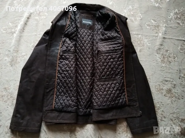 Мъжки кожени якета  BIAGGINI и FLORENCE'S LEATHER - размер XL/XXL, снимка 3 - Якета - 49668442