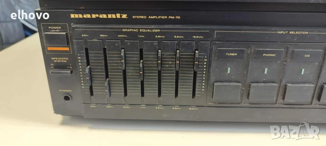 Стерео усилвател и тунер Marantz TA-70, снимка 4 - Ресийвъри, усилватели, смесителни пултове - 51201257