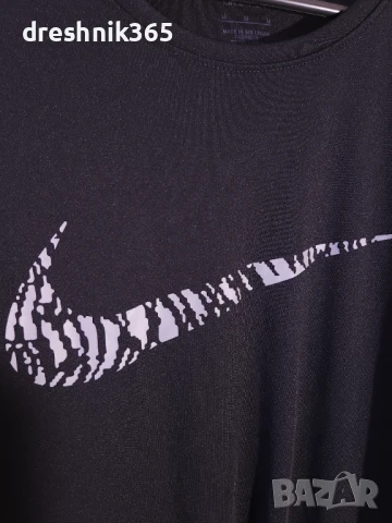 NIKE Running Блуза Мъжка М, снимка 3 - Блузи - 50674722