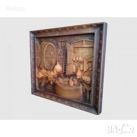 Дърворезба "Винарна", снимка 5 - Пана - 52726638
