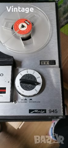 стар магнетофон МЕТЦ, снимка 7 - Колекции - 37099723