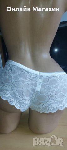 Луксозен боксер с сатен и дантела  40-42л , снимка 3 - Бельо - 32680288