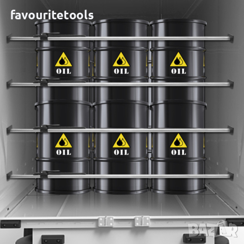 Телескопични карго барове комплект 4бр, макс.капацитет 140кг, снимка 10 - Ремаркета - 44912842