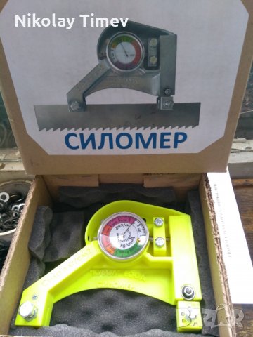 Силомер - тензометър за натягане на банцигови ленти, снимка 3 - Други инструменти - 32305851