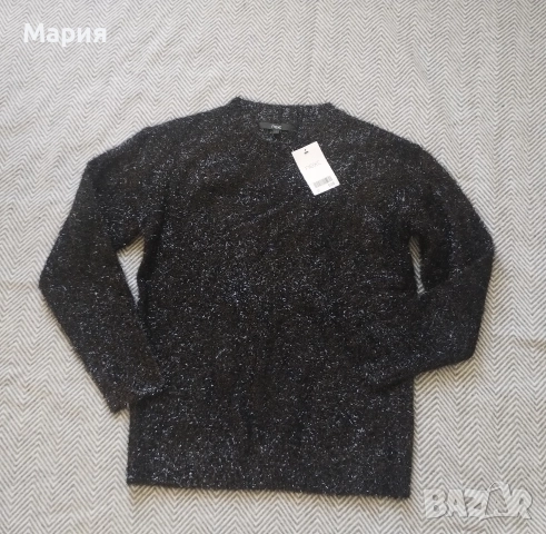 Next плетиво с лъскава нишка размер С, снимка 5 - Блузи с дълъг ръкав и пуловери - 52719226