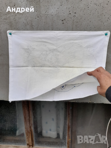 Старинна бродирана калъфка за възглавница #17, снимка 3 - Антикварни и старинни предмети - 44912791