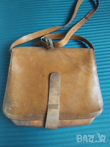 Дамска Чанта "Балкан"  Естествена Кожа - ретро модел , снимка 6 - Чанти - 52485997