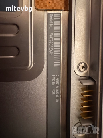 Mac book 15" 2009 година модел за части, снимка 4 - Части за лаптопи - 52693979