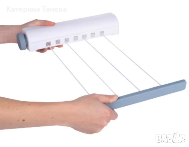 Разтегателен сушилник за дрехи, снимка 4 - Други стоки за дома - 49276130