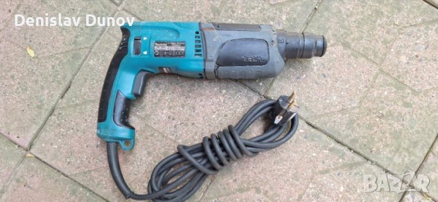 Оригинален перфоратор Макита Makita HR2470 в много добро състояние, снимка 10 - Бормашини - 51200560