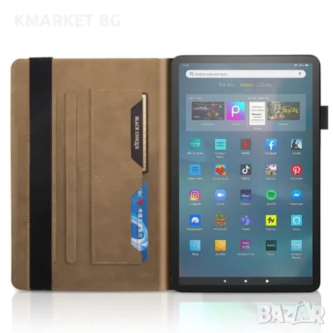 Amazon Fire Max 11 Кожен Калъф и Протектор, снимка 8 - Калъфи, кейсове - 48271734