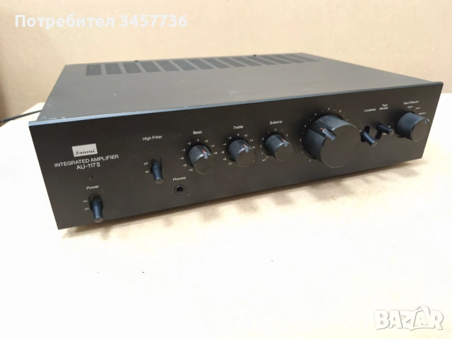 Винтидж Японски Стерео Усилвател Sansui AU-117 mk2