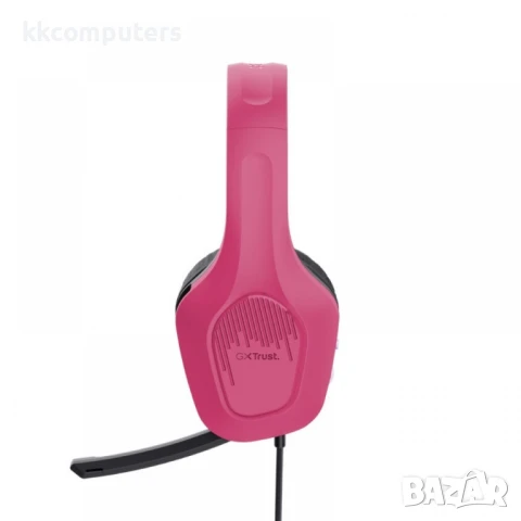 TRUST GXT415 Zirox Headset Pink Геймърски слушалки, снимка 5 - Слушалки и портативни колонки - 50572081