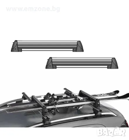 Ски Багажник Green Valley Snow RIDER 4 за 4 чифта ски / 2 сноуборда