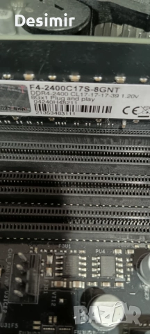 Комплект дъно ASRock H570 Phantom Gaming 4 + Celeron G5905 + 8GB RAM, снимка 2 - Дънни платки - 52871503