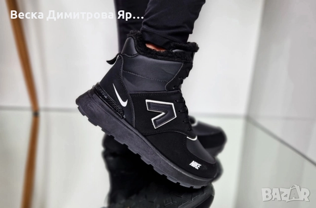 Дамски обувки с топла дебела вата , снимка 4 - Дамски боти - 52115187