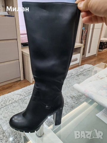 Дамски ботуши от естествена кожа , снимка 7 - Дамски ботуши - 52898835