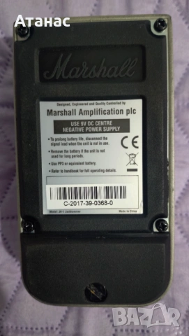 Ефект за китара -  Marshall Jackhammer JH-1 OD Dist, снимка 10 - Китари - 53389607