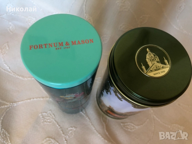 Метални кутии за бисквити Harrods и Fortnum & Mason, нови, празни, подходящи за колекция и декорация, снимка 10 - Колекции - 52262715