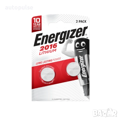 Батерии Energizer Lithium CR2016 2 бр.