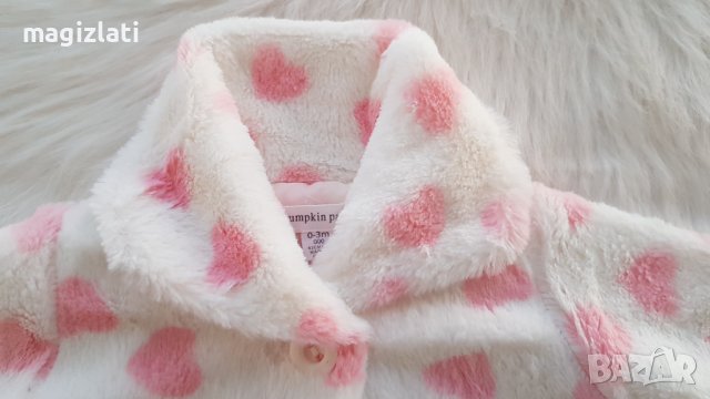 Бебешко палто 0-3месеца - ново, снимка 4 - Бодита за бебе - 43099592