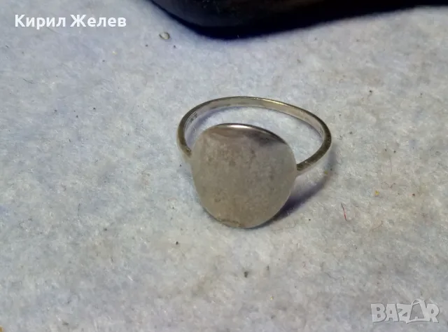 СТИЛЕН ВИНТИДЖ АРТ СРЕБЪРЕН ПРЪСТЕН СРЕБРО 925 КРАСИВА РЪЧНА БИЖУТЕРСКА ИЗРАБОТКА 13701, снимка 7 - Пръстени - 49606423