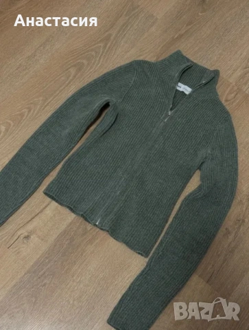 Дамска блуза със цип, снимка 2 - Блузи с дълъг ръкав и пуловери - 53406590