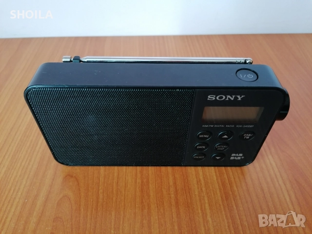SONY XDR-S40DBP - перфектно портативно радио с FM/DAB/DAB+, снимка 2 - Радиокасетофони, транзистори - 51779011