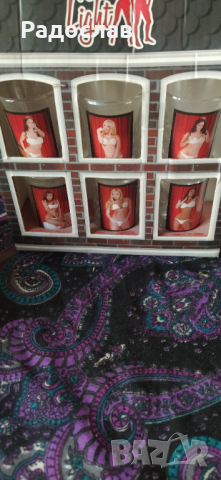 комплект шот чаши ,, Red Light ", снимка 2 - Чаши - 44899077