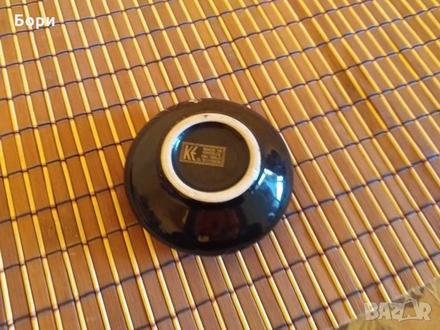 Порцеланов пепелник  GREECE 24K GOLD D.STRIGOS, снимка 7 - Други ценни предмети - 27913049